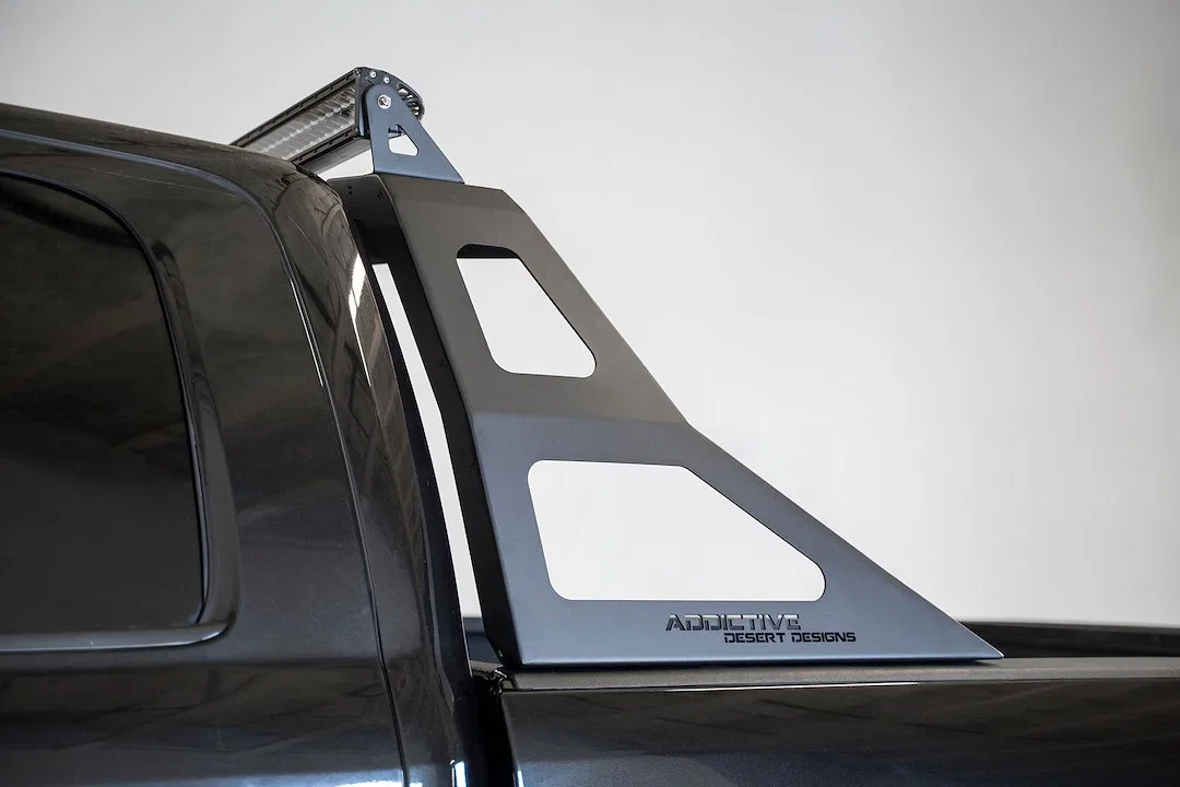 C5115521101NA – A.DESERT DES Truck Bed Bar, Square Rack Style Mounts Forward Facing 50 Inch Light Bar Powder Coated H...